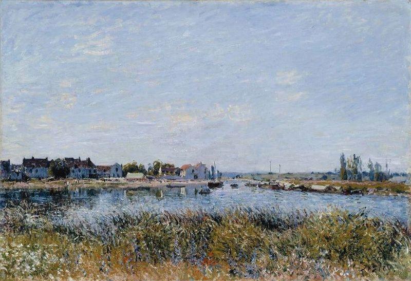 Alfred Sisley Le Matin oil painting picture